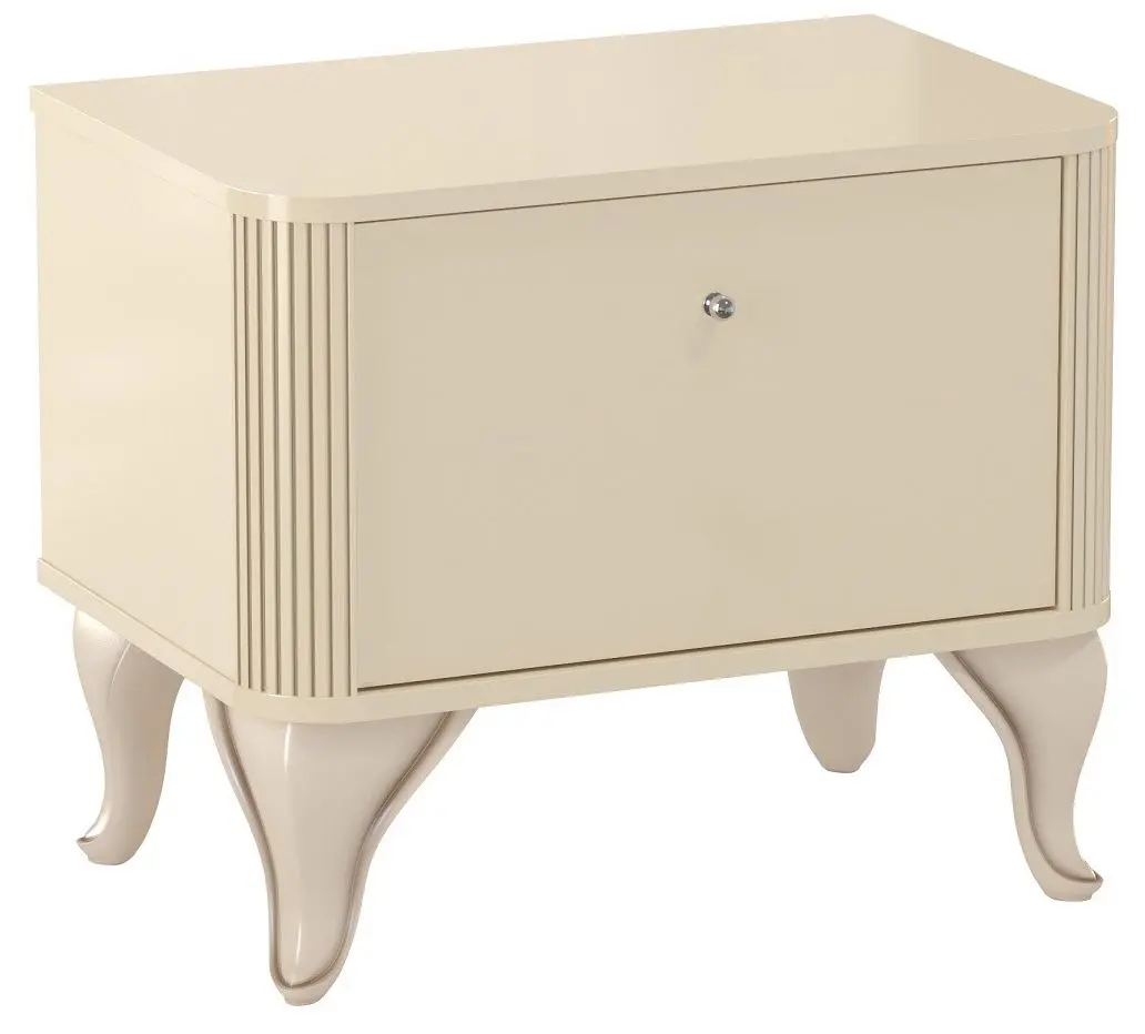 Тумба для обуви Олмеко Стефани 43.20 (Бежевый/Слоновая Кость Патина)