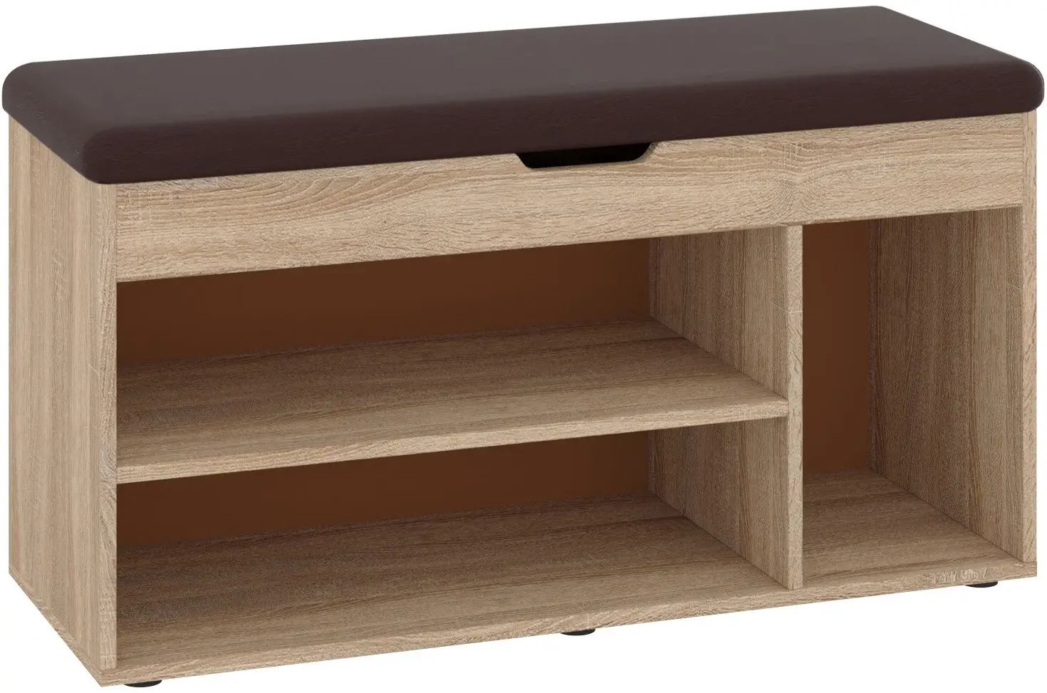 Bancheta pentru incaltaminte Пехотин B-8 (Sonoma Oak/Brown)