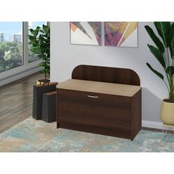 Тумба для обуви Пехотин Б-1 (Орех/Светло Коричневый)