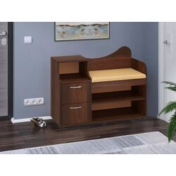 Tumba pentru incaltaminte Пехотин B-2 (Wallnut/Coffee)