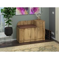 Тумба для обуви Пехотин Б-3 (Дуб Тахо/Коричневый)