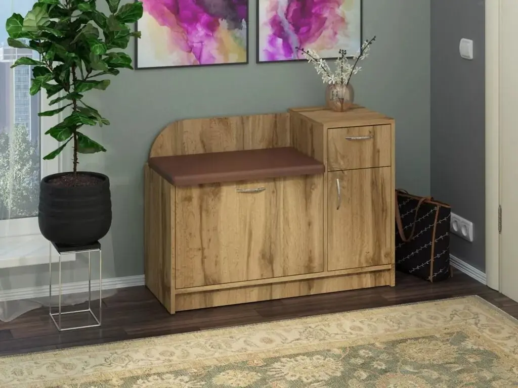 Tumba pentru incaltaminte Пехотин B-3 (Tahoe Oak/Brown)