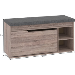 Tumba pentru incaltaminte Пехотин B-4A (Truffle/Savana Dark Grey) Thumb