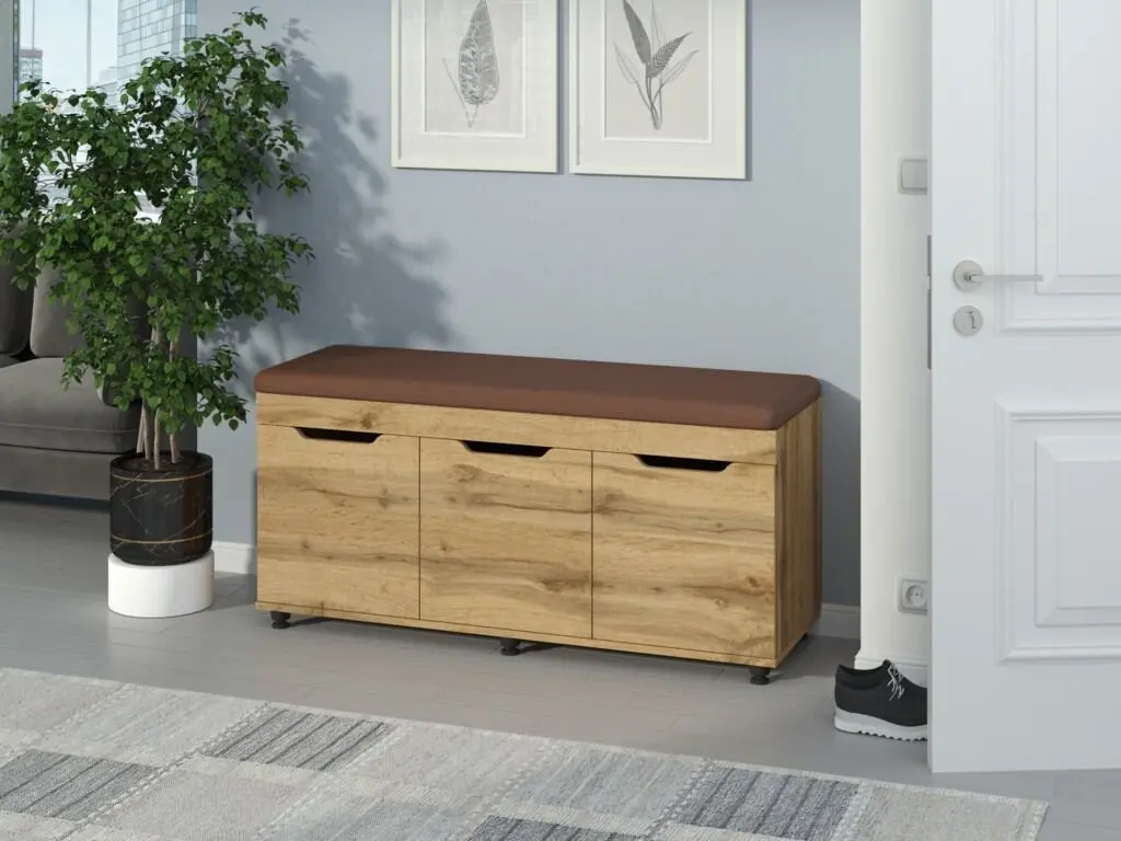 Tumba pentru incaltaminte Пехотин B-6 (Tahoe Oak/Brown)