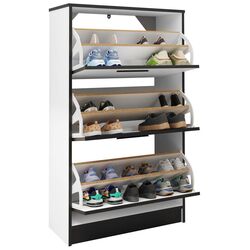 Тумба для обуви Prime Furniture SZNB01 (White/Black) Thumb