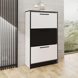 Тумба для обуви Prime Furniture SZNB01 (White/Black)