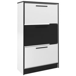 Тумба для обуви Prime Furniture SZNB01 (White/Black) Thumb