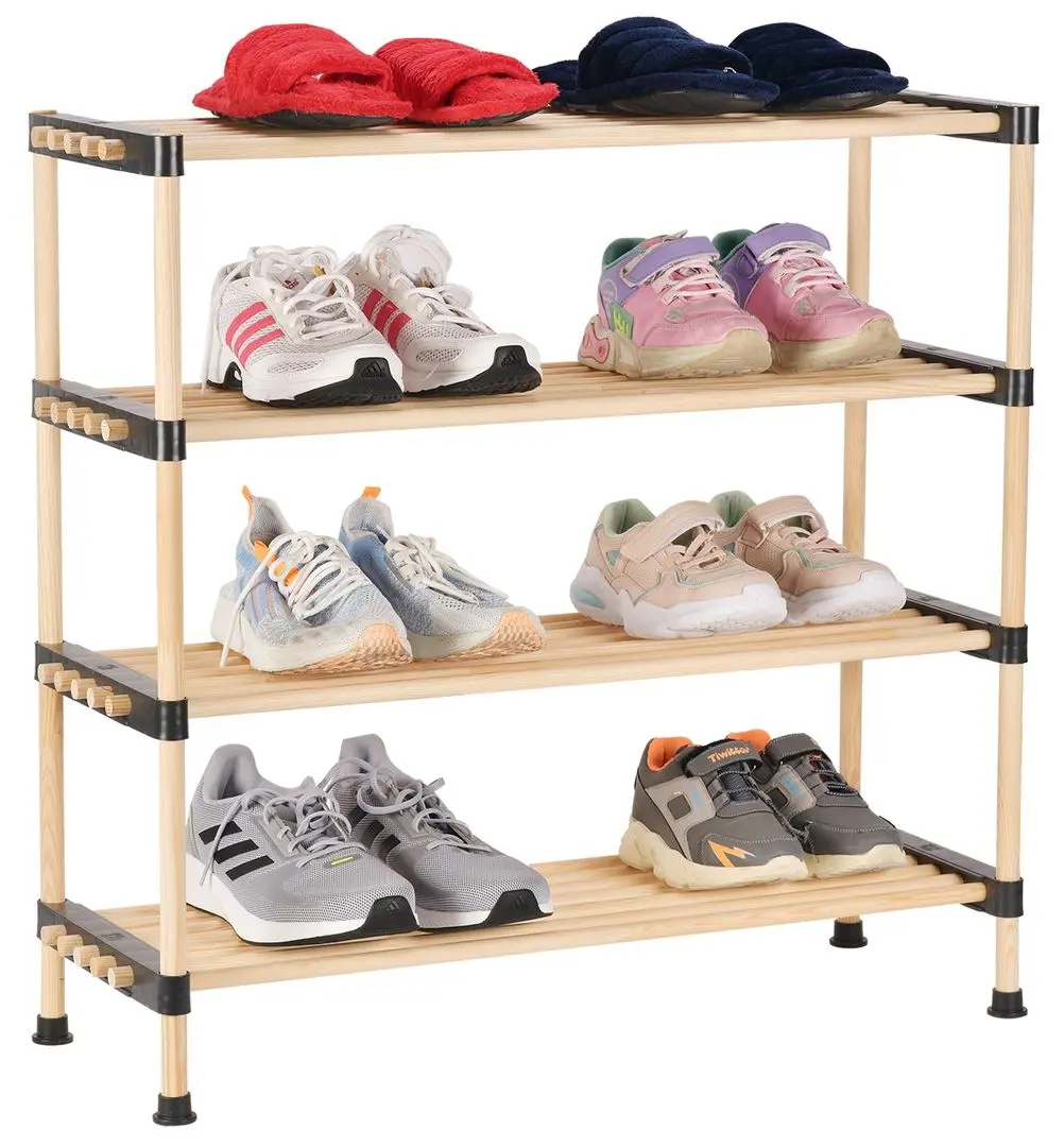 Стеллаж для обуви Seowood SC-7604 (Wood) - 3