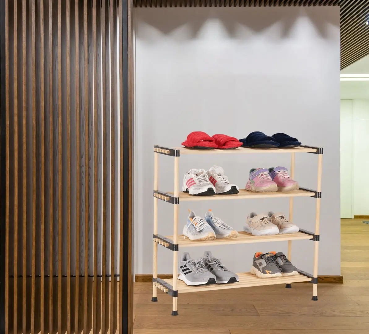 Стеллаж для обуви Seowood SC-7604 (Wood)