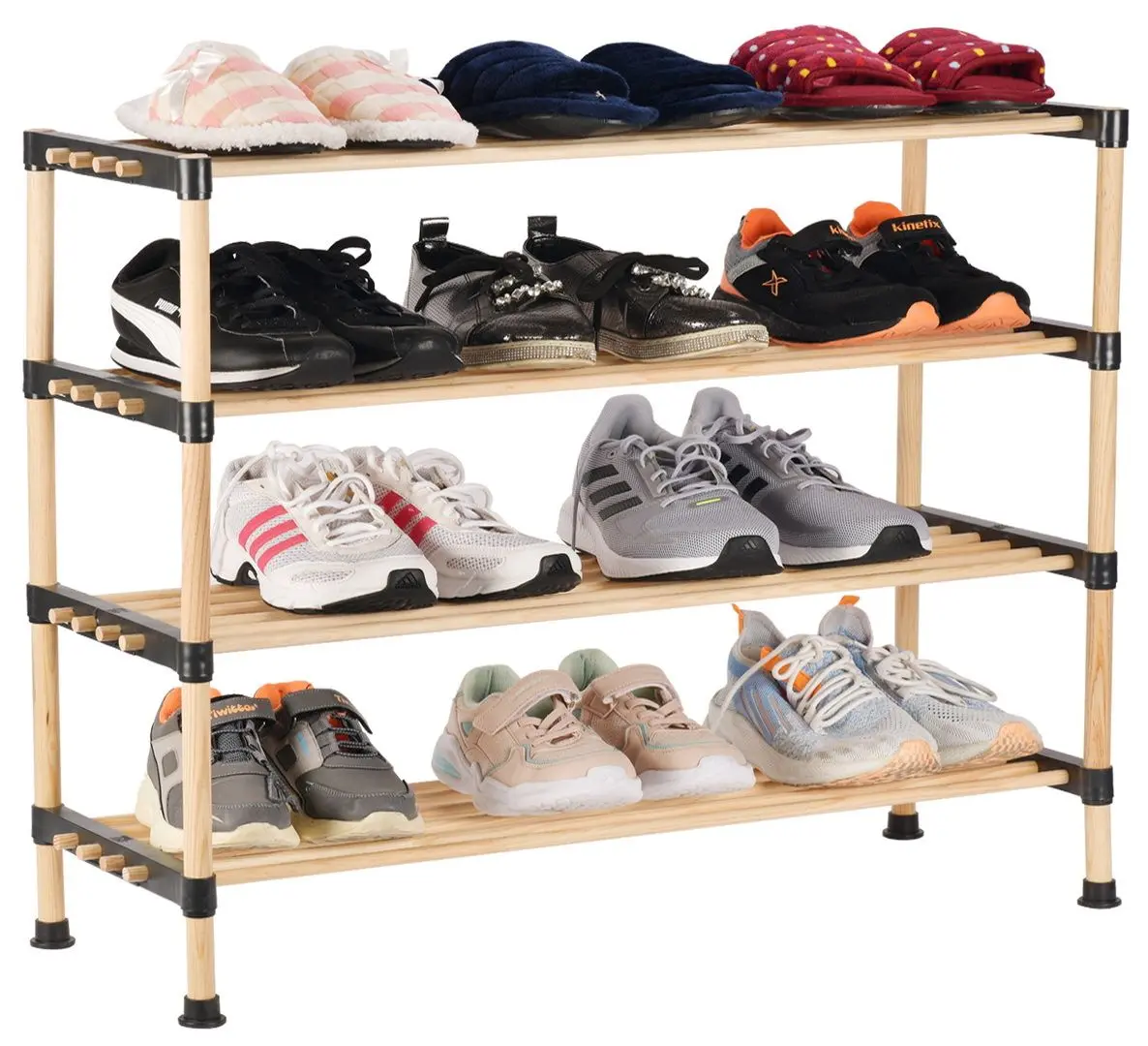 Стеллаж для обуви Seowood SCS-7504 (Pine) - 3