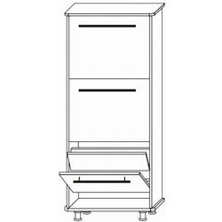 Tumba pentru incaltaminte Sokme Niagara (Sonoma Oak/Wenge Magic) Thumb