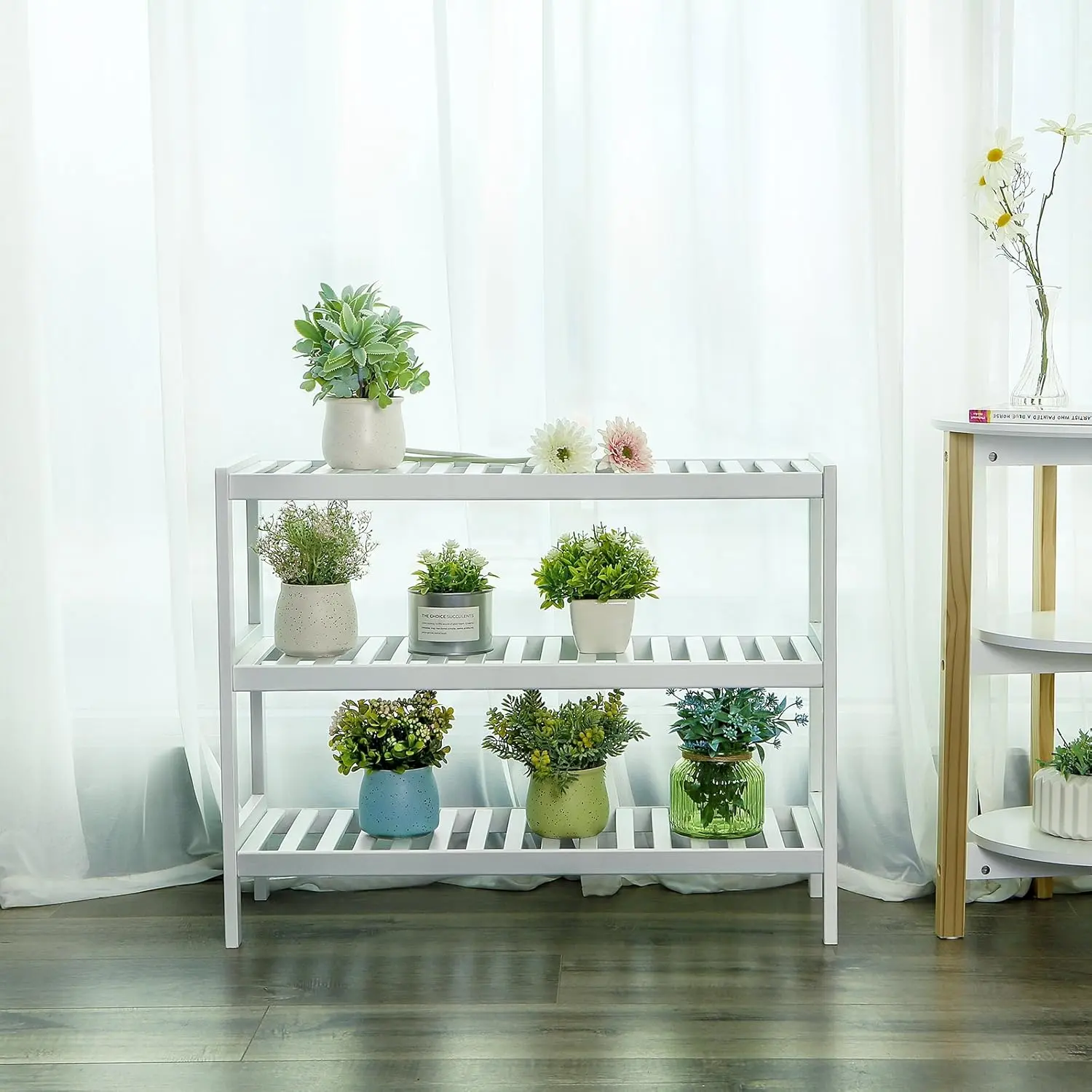 Стеллаж для обуви Songmics LBS13W (White)