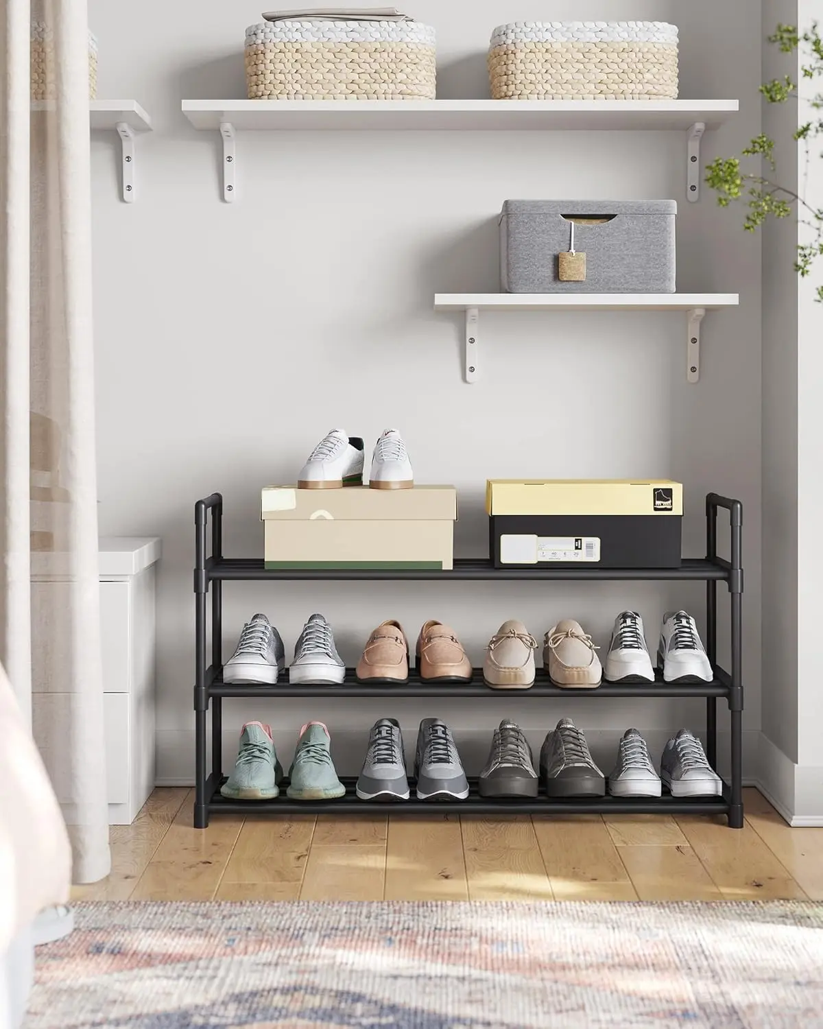 Etajera pentru incaltaminte Songmics LSA13BKV1 (Black) - 6
