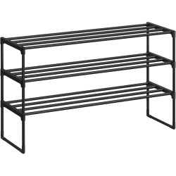 Etajera pentru incaltaminte Songmics LSA303B02 (Black) Thumb