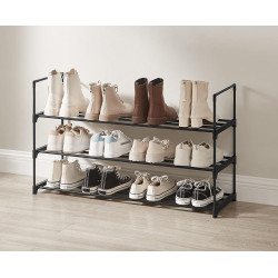 Etajera pentru incaltaminte Songmics LSA303B02 (Black) Thumb