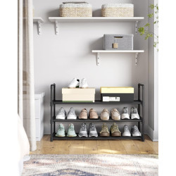 Etajera pentru incaltaminte Songmics LSA303B02 (Black) Thumb