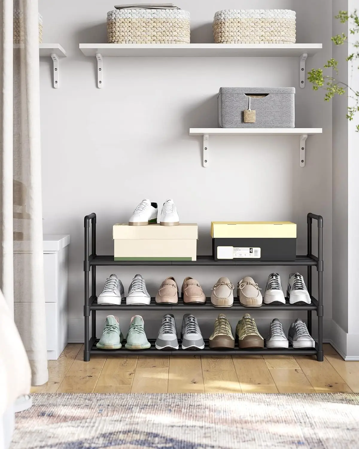 Etajera pentru incaltaminte Songmics LSA303B02 (Black) - 4
