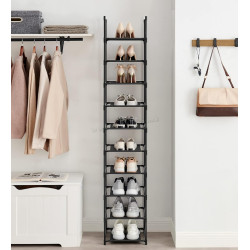 Etajera pentru incaltaminte Songmics LSR110B02 (Black)