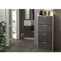 Tumba pentru incaltaminte Стендмебель Deli №3 (Belfort Oak/Wenge) Thumb