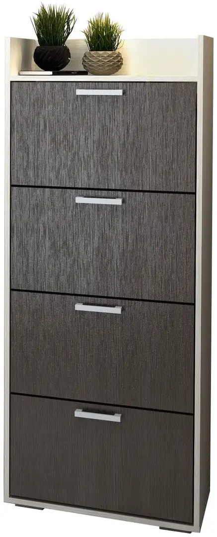 Tumba pentru incaltaminte Стендмебель Deli №3 (Belfort Oak/Wenge)