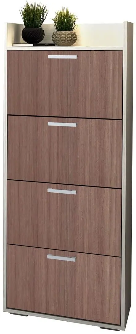 Tumba pentru incaltaminte Стендмебель Deli Nr.3 (Ash Shimo Dark/Ash Shimo Light)