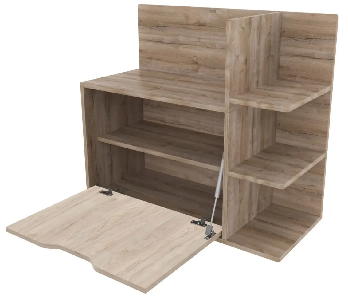 Tumba pentru incaltaminte SV-Mebel Nr.12 Canyon Light/Hickory Light (dreapta) - 2