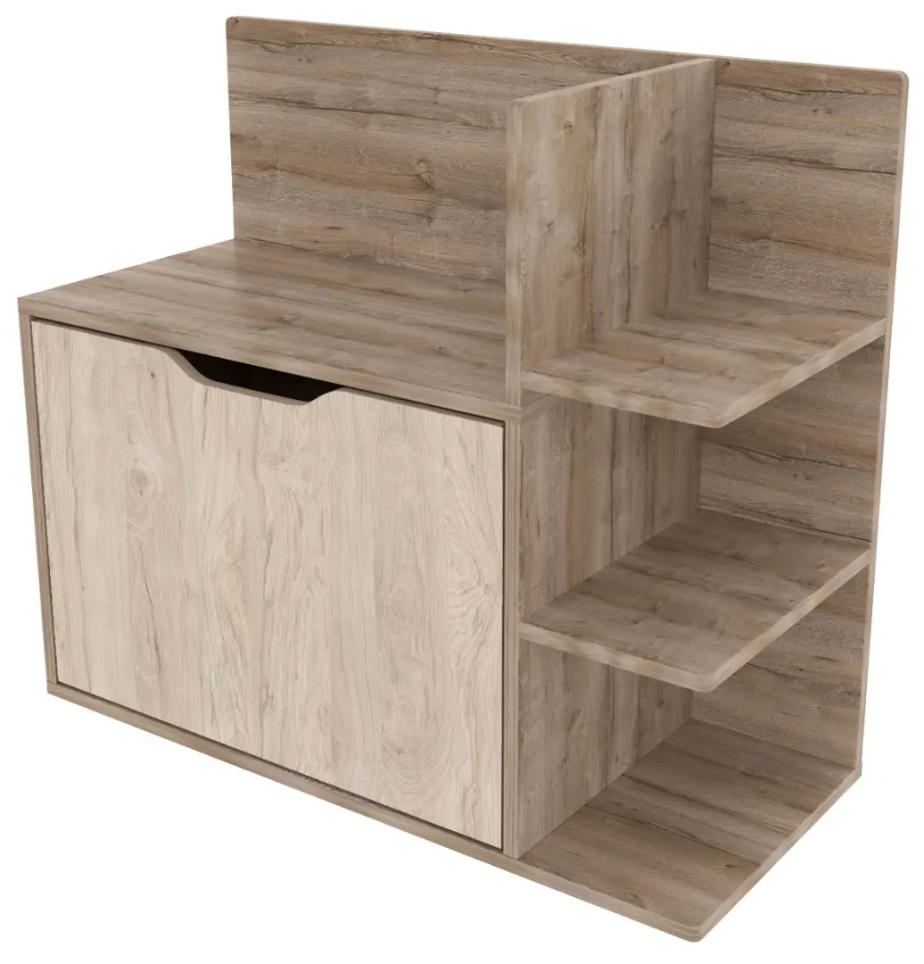 Tumba pentru incaltaminte SV-Mebel Nr.12 Canyon Light/Hickory Light (dreapta)