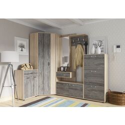 Тумба для обуви SV-Mebel №3 (Дуб Сонома/Сосна Джексон) Thumb