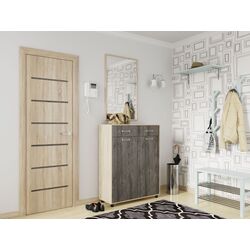 Tumba pentru incaltaminte SV-Mebel Nr.4 (Sonoma Oak/Jackson Pine) Thumb