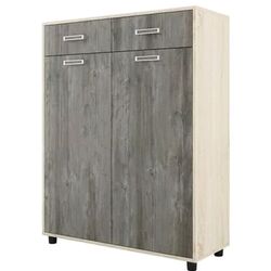 Tumba pentru incaltaminte SV-Mebel №4 (Sonoma Oak/Jackson Pine)