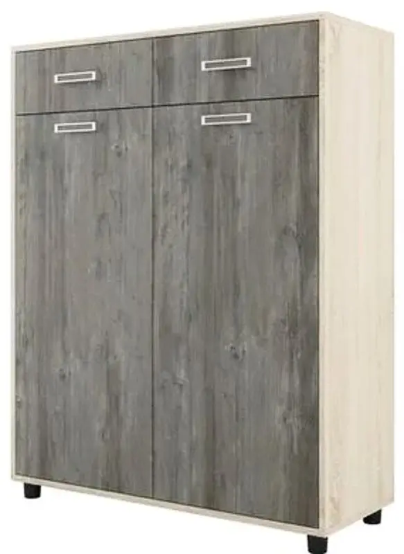 Tumba pentru incaltaminte SV-Mebel Nr.4 (Sonoma Oak/Jackson Pine)