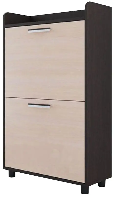 Tumba pentru incaltaminte SV-mebel Nr.6 (Wenge Oak/Milky Oak)