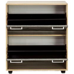 Тумба для обуви SV-mebel Визит-1 (Дуб Сонома/Сосна Джексон) Thumb