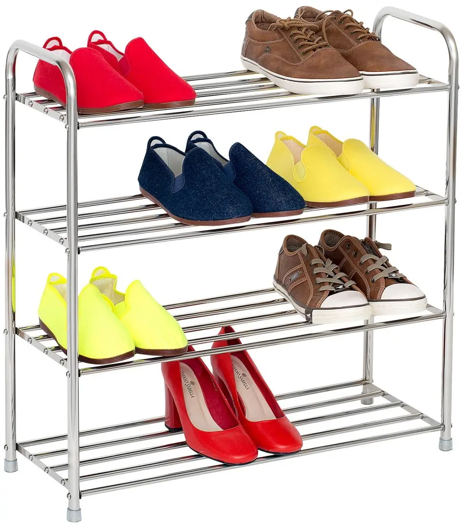 Стеллаж для обуви Tatkraft 10185 (Silver) - 4