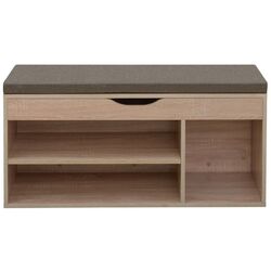 Bancheta-etajera pentru incaltaminte Tempo Kondela Fuddy (Sonoma Oak) Thumb