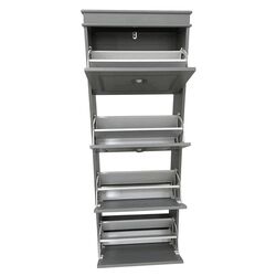 Шкафчик для обуви Tempo Kondela Seber Typ 3 (Gray) Thumb