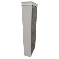 Dulap pentru incaltaminte Tempo Kondela Seber Typ 3 (Gray/White) Thumb