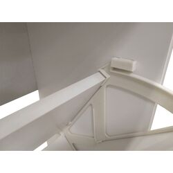 Dulap pentru incaltaminte Tempo Kondela Seber Typ 3 (Gray/White) Thumb