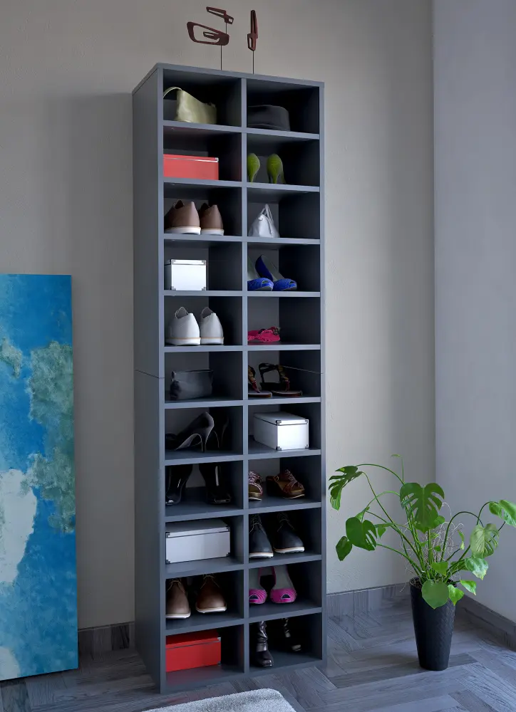 Etajera pentru incaltaminte Tempo Kondela Igno (Graphite)