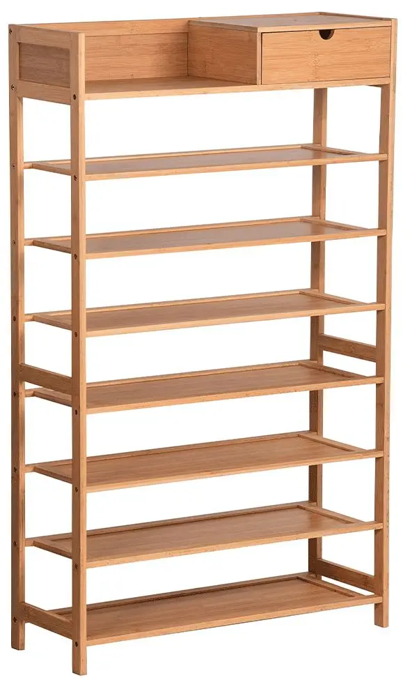 Etajera pentru incaltaminte Tempo Kondela Katley (Natural Bamboo)