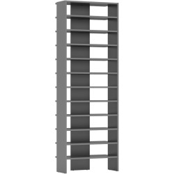 Etajera pentru incaltaminte Tempo Kondela Oski (Graphite) Thumb