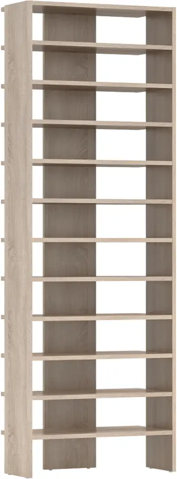 Стеллаж для обуви Tempo Kondela Oski (Sonoma Oak) - 2