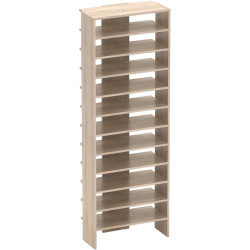 Стеллаж для обуви Tempo Kondela Oski (Sonoma Oak) Thumb