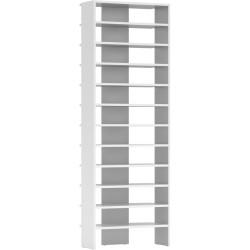 Стеллаж для обуви Tempo Kondela Oski (White) Thumb