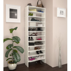 Стеллаж для обуви Tempo Kondela Oski (White)