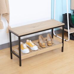 Etajera pentru incaltaminte Tempo Kondela Rest (Oak/Black)