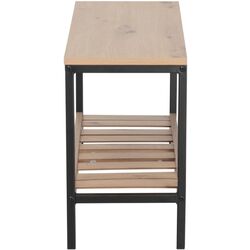 Etajera pentru incaltaminte Tempo Kondela Rest (Oak/Black) Thumb