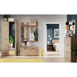 Tumba pentru incaltaminte Tempo Kondela Dorsi 3K (Navarra Oak) Thumb