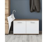 Tumba pentru incaltaminte Tempo Kondela Iria 2D C (Wotan Oak/White)