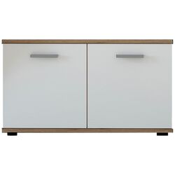 Tumba pentru incaltaminte Tempo Kondela Iria 2D C (Wotan Oak/White) Thumb